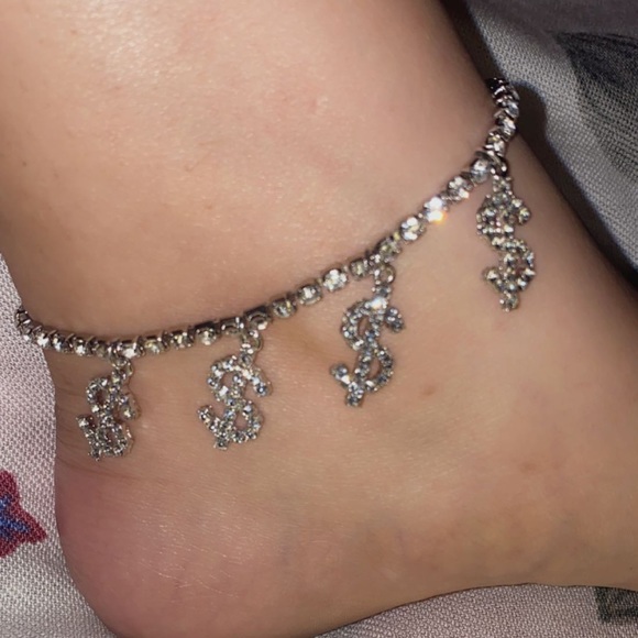Dolla $ Sign anklet. - Picture 1 of 2